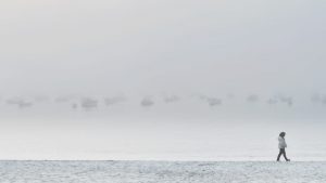 The foggy walk — Vigo, 2017